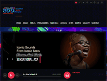 Tablet Screenshot of gardencityfm899.com